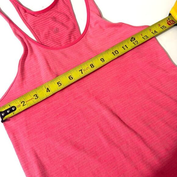 Lululemon athletica pink striped tank top small - Picture 3 of 4